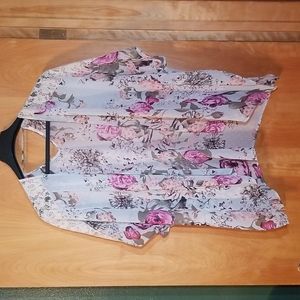 S/M Floral Kimono